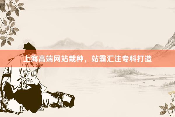 上海高端网站栽种，站霸汇注专科打造